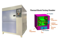 Testador de choque térmico de cámara de ambiente controlado programable con fuente de alimentación de 50 Hz Rango de temperatura -55 °C    +150 °C