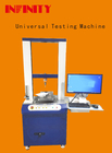 Si se utiliza una máquina de ensayo universal de la serie IF3231, el informe de ensayo detalla el rango de medición del golpe.