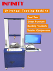 Máquina de ensayo universal de 0-600 mm con una precisión de velocidad de ±0,5% y una precisión de valor de fuerza de ±0,3%
