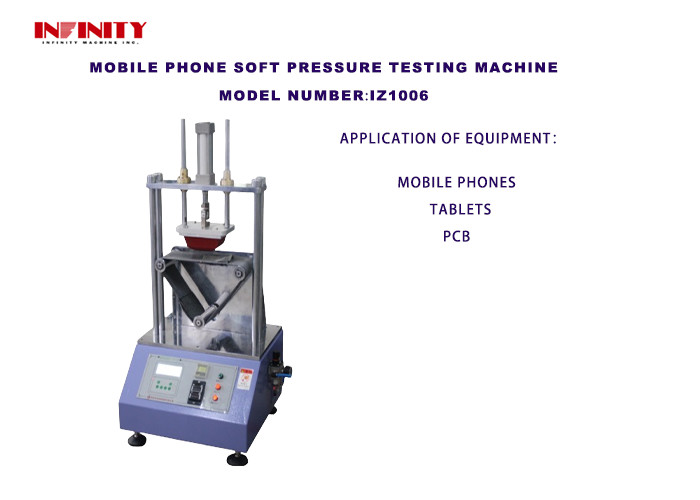 Fabrica de teléfonos móviles y tabletas equipo de prueba de compresión máquina de prueba de compresión