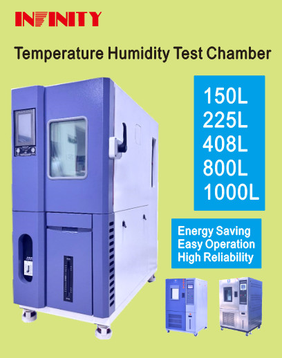 AC220V Cámara de ensayo de humedad a temperatura constante programable con alta precisión