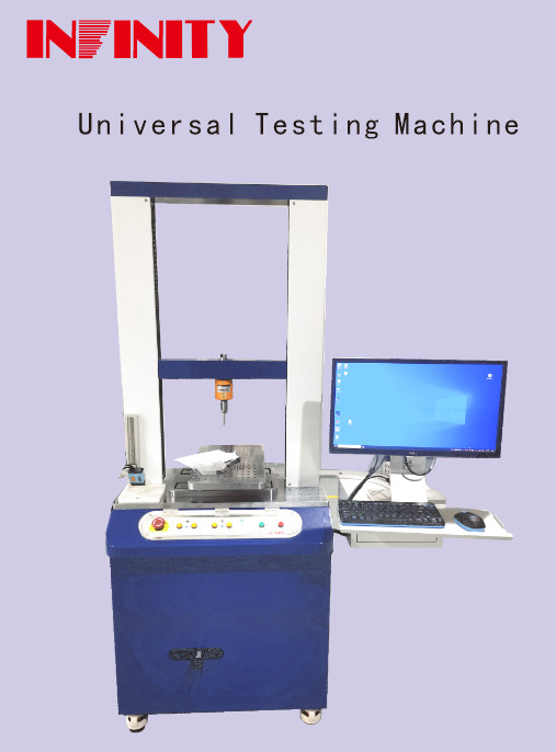 500Kg Valor de fuerza Sensor Capacidad Máquina de prueba universal mecánica para clientes globales