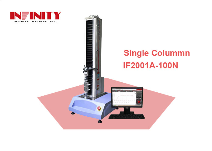 IF2001A-100N Máquina de ensayo universal de columna única con espacio de ensayo efectivo de 1167x700x1770 mm