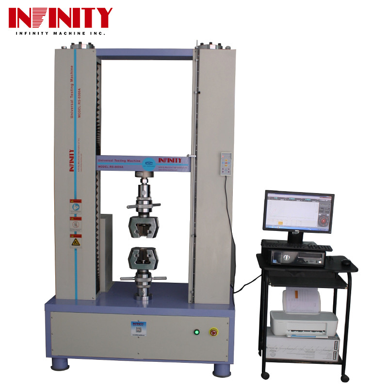 máquina de prueba extensible universal de la cinta plástica de la materia textil del metal del Rebar de 100Kn 200Kn 300Kn