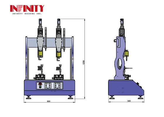 2 Probador de fuerza de oscilación de ranura