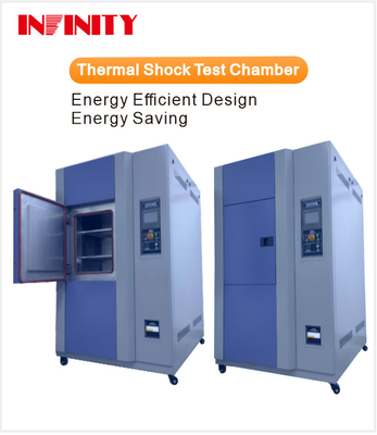 Cámara de ensayo de choque térmico de alta y baja temperatura programable