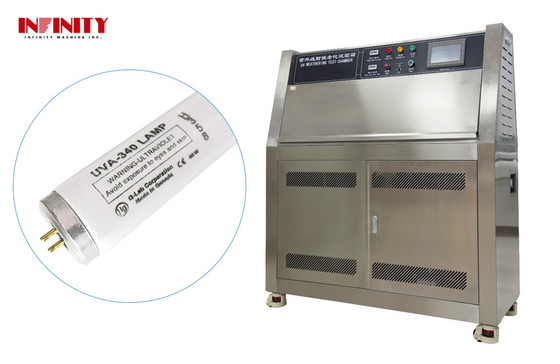 Máquina de prueba de envejecimiento UV por radiación solar simulada ASTM Cámara de prueba climática ultravioleta