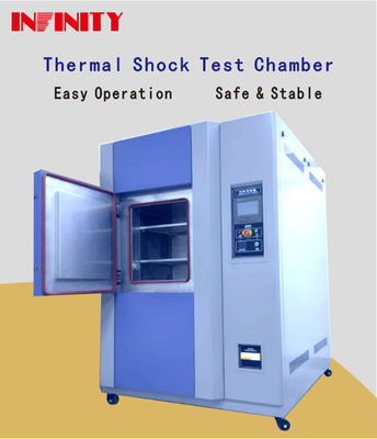 Cámara de prueba de choque de alta y baja temperatura programable Estante de muestras de acero inoxidable 2 capas