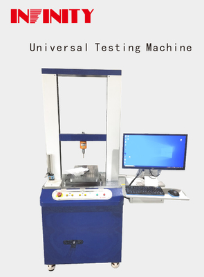 Tipo de piso Máquina de ensayo universal de empuje y tracción adecuada para componentes electrónicos