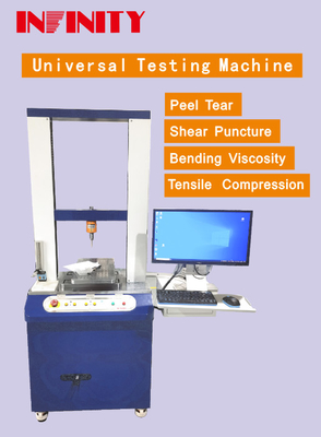 Tipo de piso Máquina de ensayo universal de empuje y tracción adecuada para componentes electrónicos