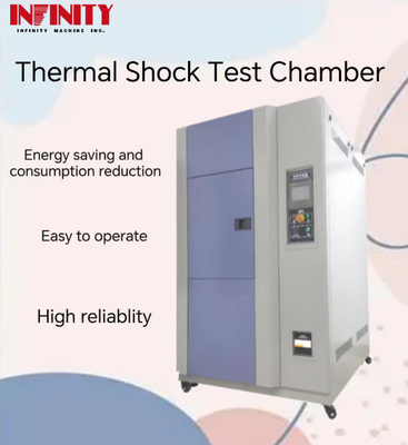 Uniformidad de la temperatura ¥2.0C Cámara de prueba de choque de alta y baja temperatura programable para usuarios a toda la máquina