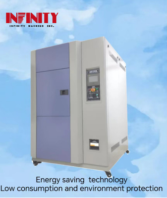Variaciones de temperatura Cámara de ensayo de impacto en caliente y frío con compresor Bitzer semicompacto