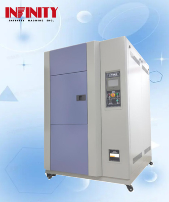 Modo de desvío gas-líquido Cámara de ensayo de impacto de temperatura programable con uniformidad de temperatura de ₹ 2,0 °C