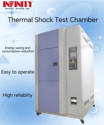 Fluctuación de temperatura ±1C Cámara de ensayo de cambio rápido de temperatura programable para y fuente AC380V