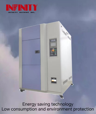 Cámara de ensayo de cambio rápido de temperatura programable con fuente AC380V y uniformidad de temperatura de 2,0 °C