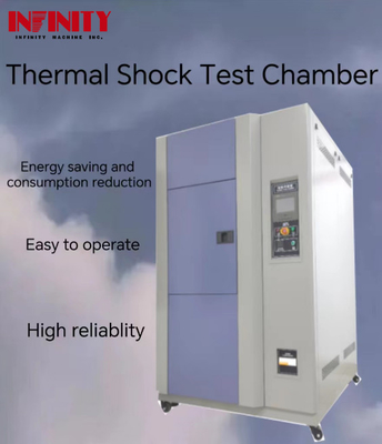 Cámara de ensayo de cambio rápido de temperatura programable con fuente AC380V y uniformidad de temperatura de 2,0 °C
