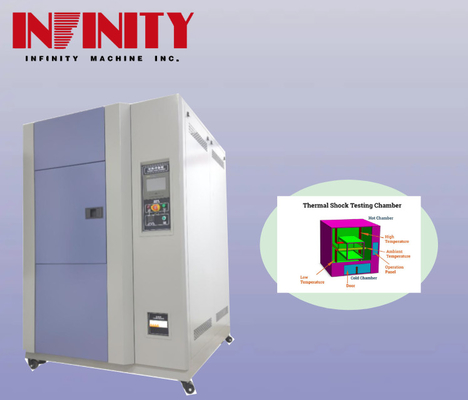 Cámara de ensayo de impacto de temperatura programable de aislamiento térmico para protección de la seguridad