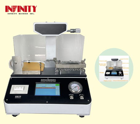 Error de indicación exacta ± 1J / M2 Máquina de ensayo universal en 500m × 400cm × 650mm Tamaño