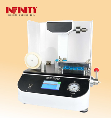Fuerza de retención de la muestra 0-400N Máquina de ensayo universal ajustable IZ1012 Para el tamaño de la muestra 25.4*25.4mm
