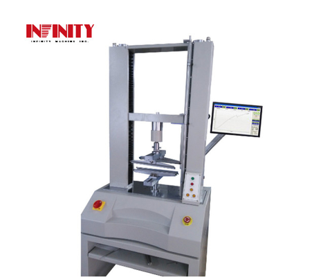 Prueba de flexión de vidrio 3 4 puntos Máquina de prueba electrónica universal con alta capacidad de inteligencia 10000N
