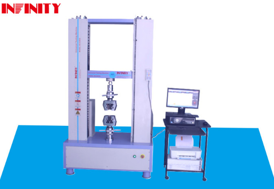 Características de corte Máquina de prueba de tracción universal texil con unidad principal de 1500 kg peso 380V
