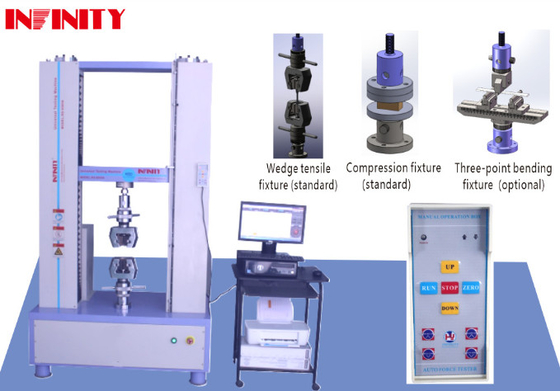 Máquina de ensayo de tracción universal controlada por servo con alta precisión de explosión - Célula de carga a prueba