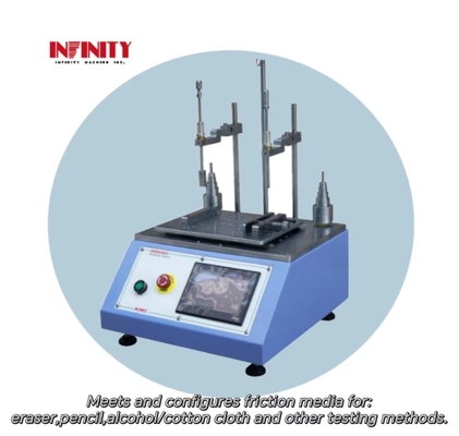 Máquina de prueba de fricción de precisión 200 piezas Lista Velocidad de prueba 10  60 rpm Ajustable Perfecto