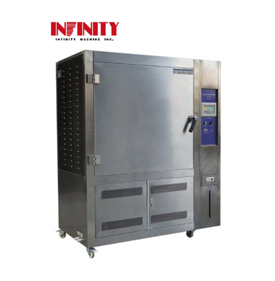 Sol UV Envejecimiento Ambiental Cámaras de ensayo lámpara UV intemperie acelerada RT+10°C~70°C 90% RH ~98% RH AC220V 50Hz 3KW