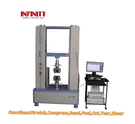 Máquina de ensayo de tracción universal controlada por servo 3 fases con función de retorno automático y unidad Mpa