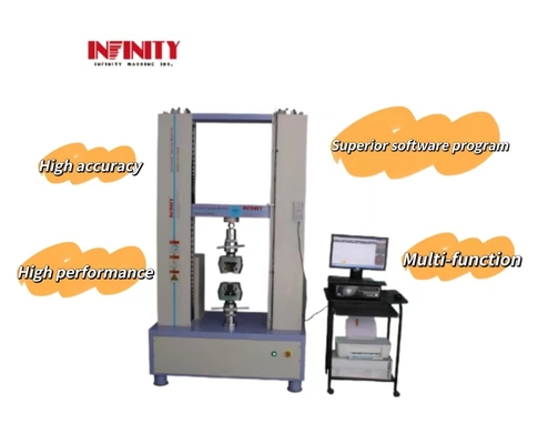 Máquina de ensayo de tracción universal controlada por servo 3 fases con función de retorno automático y unidad Mpa