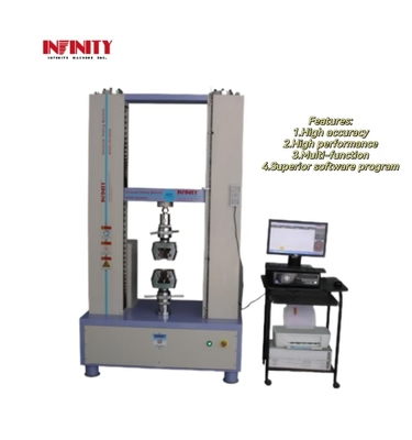 Máquina universal de ensayos de tracción multifunción con control por computadora para varillas metálicas 100KN UTM UTS