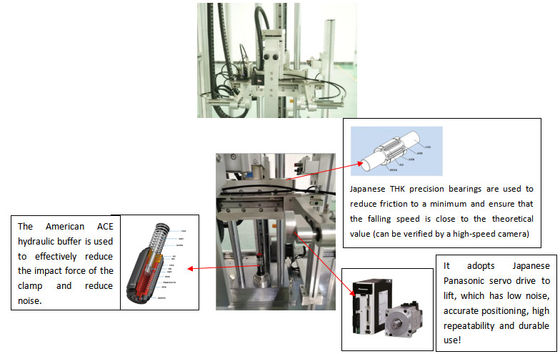 IEC 60068-2-31/32 Máquina de prueba de caída direccional para dispositivos móviles Smartphone Tablet Laptop