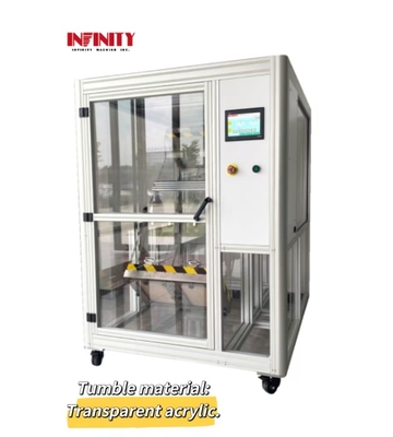 IEC 60068-2-32 Máquina de ensayo de caída de caídas de alta precisión Capacidad de carga máxima 5 kg
