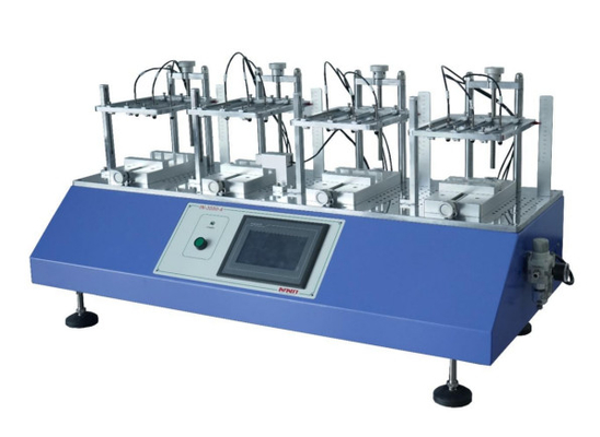Máquina de prueba de vida útil de llave neumática 4 estaciones Botón Durabilidad Pulsación de llave Tester Pulsación de cilindro de aire Pneumático IEC60068-2-68