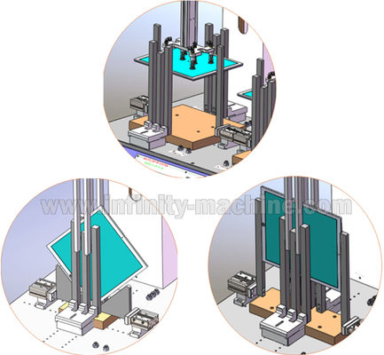 Máquina de prueba de microdropas para aplicaciones móviles cámara prueba de micro gota teléfono teléfono celular prueba de gota ID2030