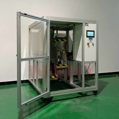 IEC 60068-2-31 Máquina de prueba de caída de barril giratorio con altura de caída de 1000 mm y 500 mm y función de protección