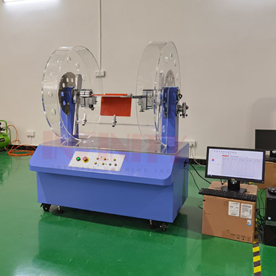 Máquina de ensayo de eje totalmente automática de 360 grados 50kgf 100kgf Máquina de ensayo de pivote de portátil portátil LCD para laboratorio
