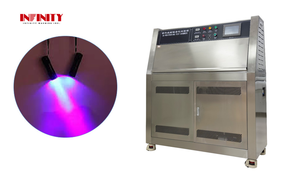 Máquina de prueba de envejecimiento UV por radiación solar simulada ASTM Cámara de prueba climática ultravioleta