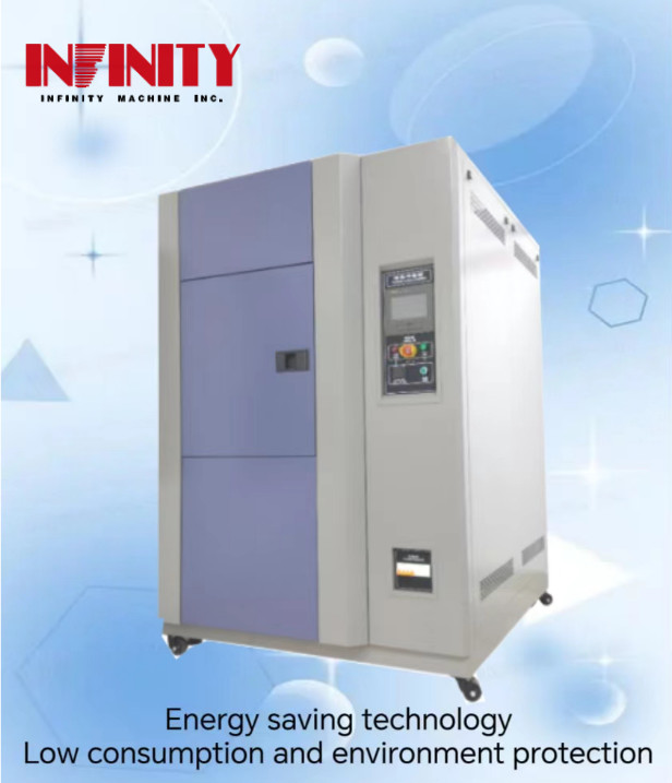 18KW fuente programable cámara de prueba de choque de frío caliente con enfriamiento seguro y no tóxico