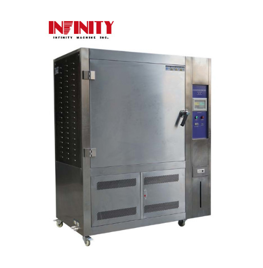 Sol UV Envejecimiento Ambiental Cámaras de ensayo lámpara UV intemperie acelerada RT+10°C~70°C 90% RH ~98% RH AC220V 50Hz 3KW