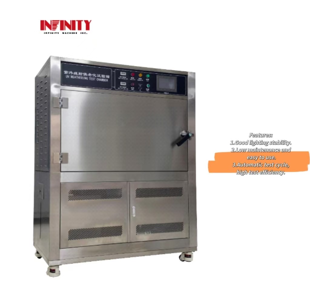 Máquina de prueba climática de envejecimiento UV, máquina de prueba de envejecimiento ultravioleta por radiación solar simulada