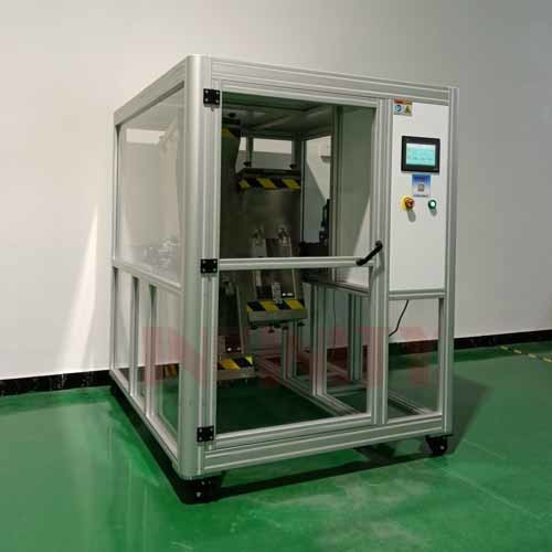 IEC 60068-2-31 Máquina de prueba de caída de barril giratorio con altura de caída de 1000 mm y 500 mm y función de protección
