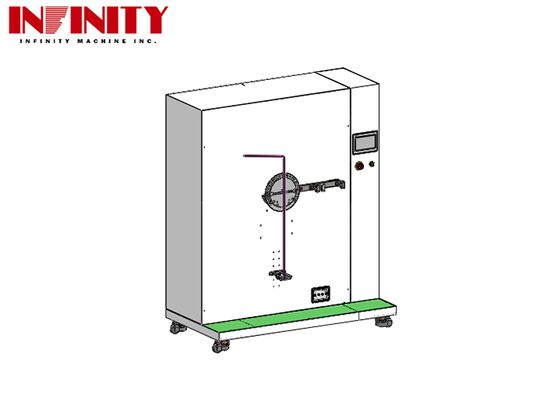 Máquina de prueba de flexión de cables ISO 19642-2:2023 Compliant Cable Cyclic Bending Tester para cables de automóviles