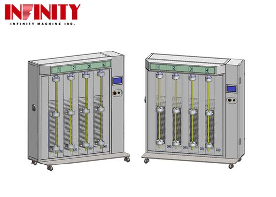 Máquina de ensayo de torsión de cable robótico Máquina de ensayo de torsión de cable flexible Norma CRIA 0003.2-2016